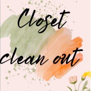 Everything has to go!! Closet clean out feel free to make an offer!!!